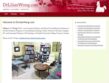 Tablet Screenshot of drlilianwong.com